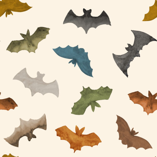 Hip Kid Design - Boho Bats Cream