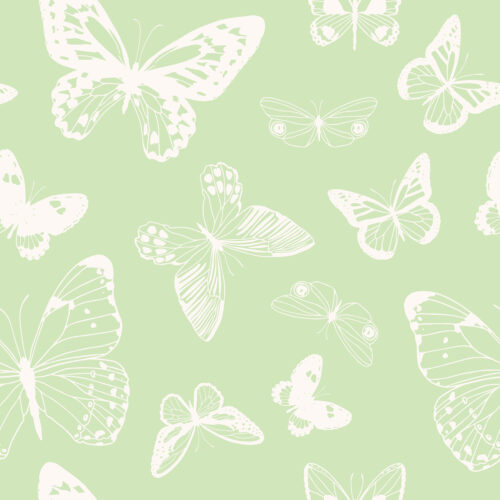 Indy Bloom Designs - Boho Butterflies In Mint