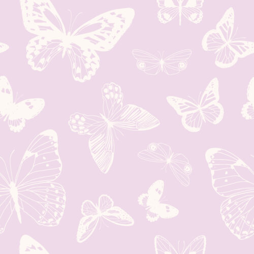 Indy Bloom Designs - Boho Butterflies In Periwinkle Purple