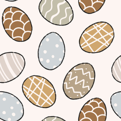 Hip Kid Design - Boho Easter Eggs