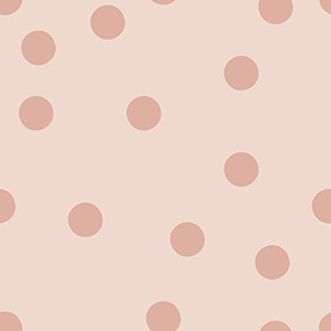 Indy Bloom Designs - Boho Polka Dot In Blush 1x1