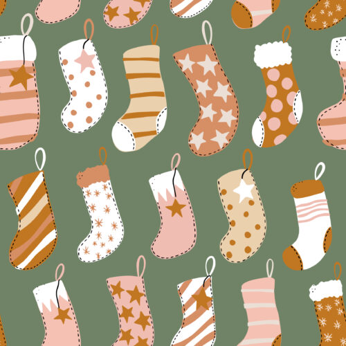 Juniper Row - Boho Stockings In Sage