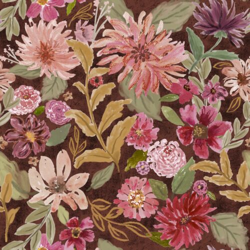 Lindsay Anne - Boho Blooms In Brown