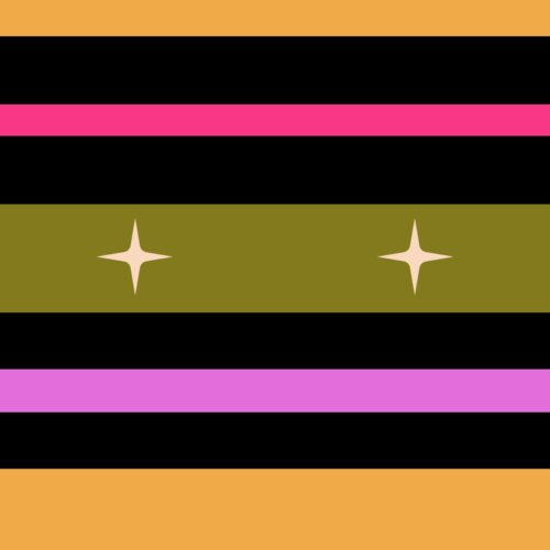 Casey Gowers - Boho Butterfly Stripe