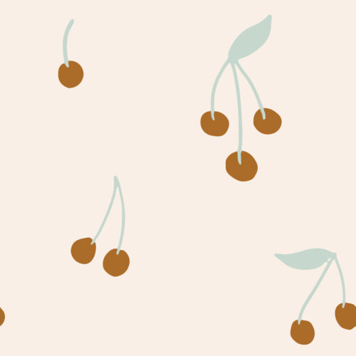 Indy Bloom Designs - Boho Cherries In Cream 01