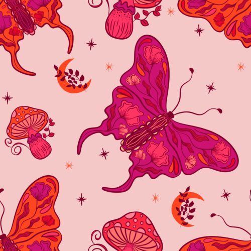 Casey Gowers - Boho Fly Magenta