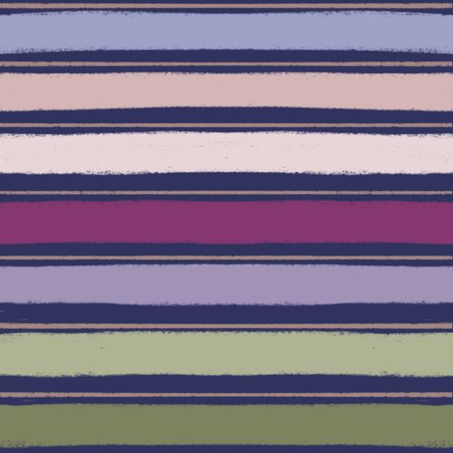 Lindsay Anne - Bold Purple Multi Stripe