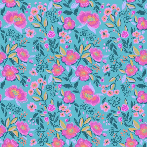 Lindsay Anne - Boldly Bloom   Turquoise