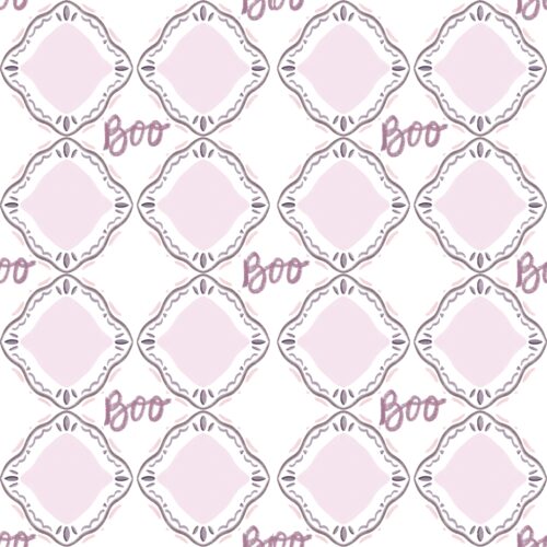 Lindsay Anne - Boo Hanky White