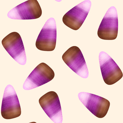 Krystal Winn - Booojee Candy Corn Purple