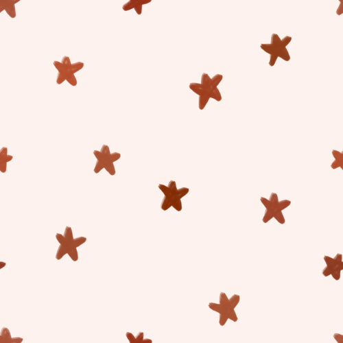 Seamless Gal - Brown Stars