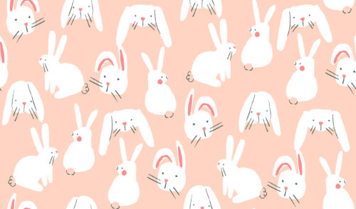 Indy Bloom Designs - Bunnies In Peachy Pink 9