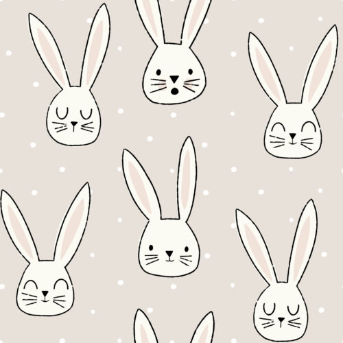 Hip Kid Design - Bunny Faces Sand