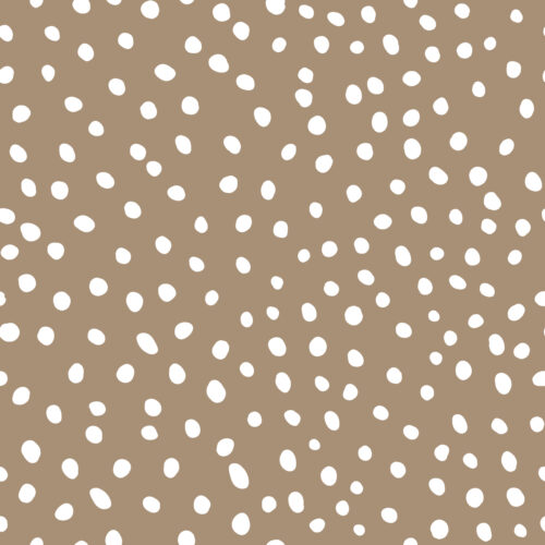 Hip Kid Design - Burnt Sugar Brown Dots
