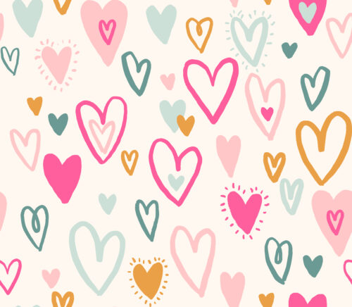 Indy Bloom Designs - Bursting Hearts In Pink