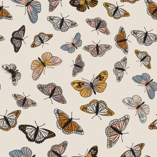 Juniper Row - Butterfly In Cream