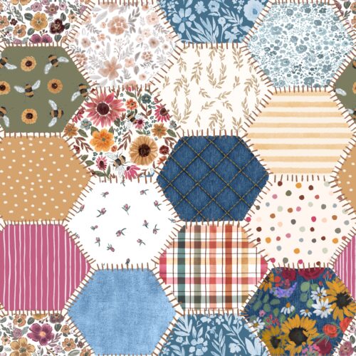 Lindsay Anne - Buzzing Garden Patchwork