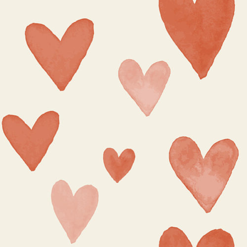 Indy Bloom Designs - Coral Hearts 2x2