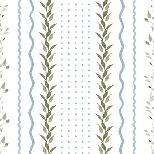 Hip Kid Design - Calm Canopy Stripes