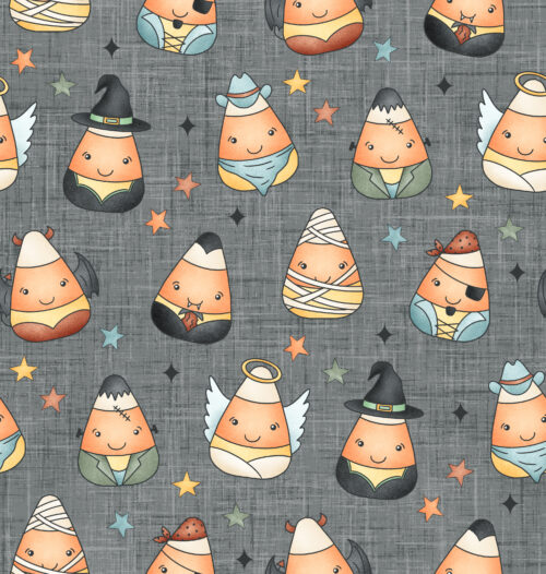 Krystal Winn - Candy Corn Harvest Costumes Grey
