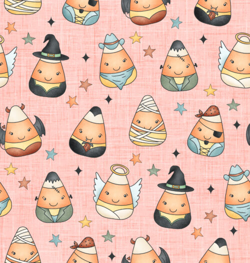 Krystal Winn - Candy Corn Harvest Costumes Pink