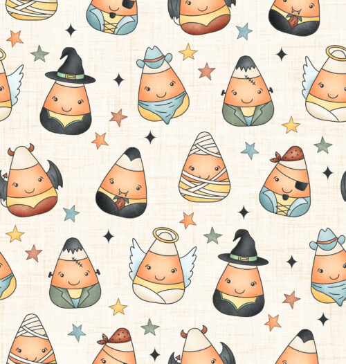 Krystal Winn - Candy Corn Harvest Costumes White