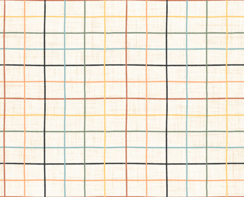Krystal Winn - Candy Corn Harvest Plaid Multi