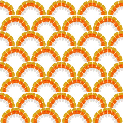 Lindsay Anne - Candy Corn Scallop White