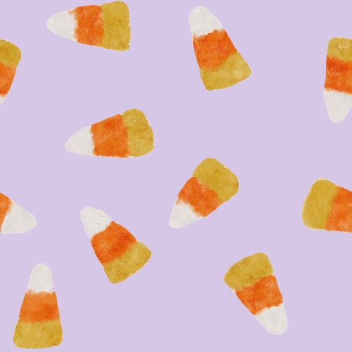 Lindsay Anne - Candy Corn Toss Ghosted Lavender