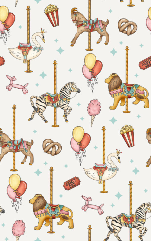 Krystal Winn - Carousel White