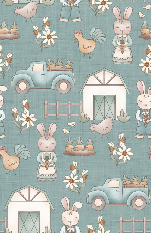 Krystal Winn - Carrot Farm Blue