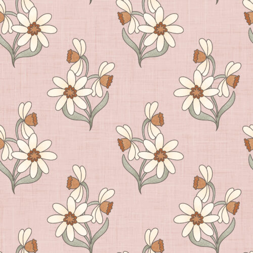 Krystal Winn - Carrot Farm Daffodil Pink