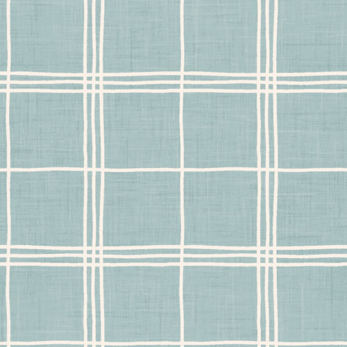 Krystal Winn - Carrot Farm Plaid Blue
