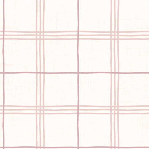 Krystal Winn - Carrot Farm Plaid Reverse Pink