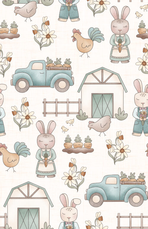 Krystal Winn - Carrot Farm White