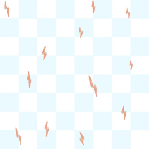 Lindsay Anne - Carrot Bolts Blue Checker