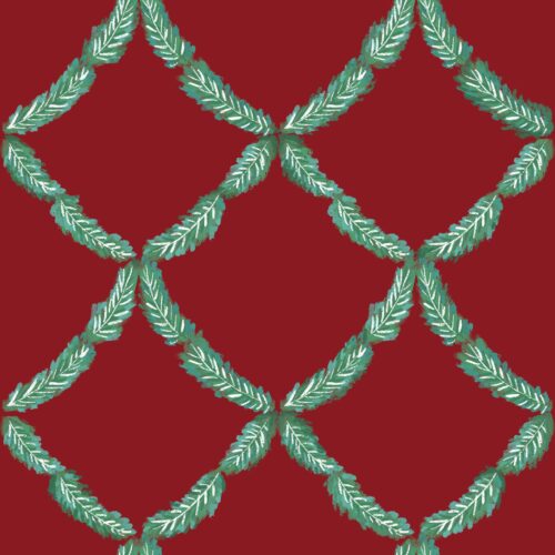 Lindsay Anne - Cedar Garland Red