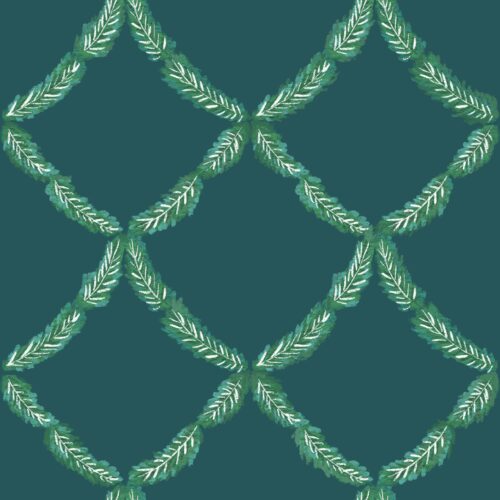 Lindsay Anne - Cedar Garland Teal