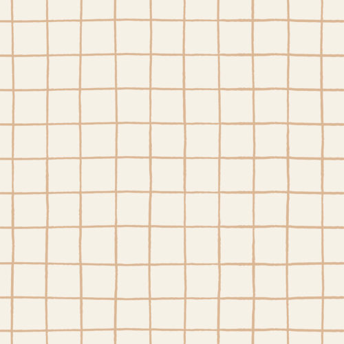 Eva Catharina - Checked cream & caramel