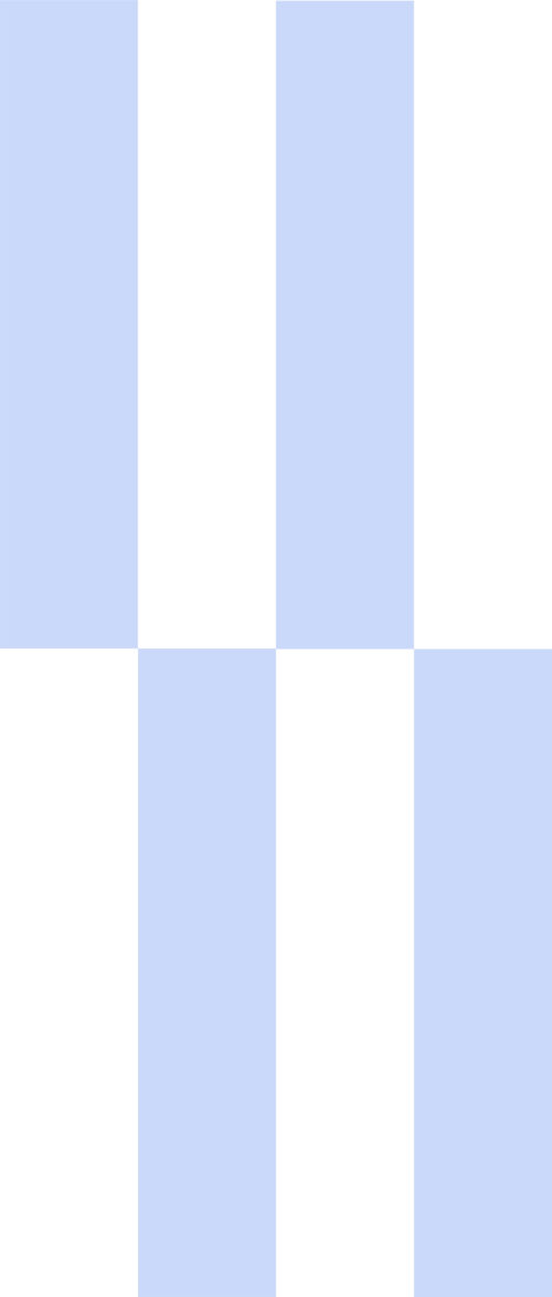 Indy Bloom Designs - Checkered Stripe In Periwinkle Blue