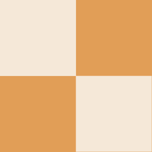 Indy Bloom Designs - Checks In Pumpkin Cream 1x1