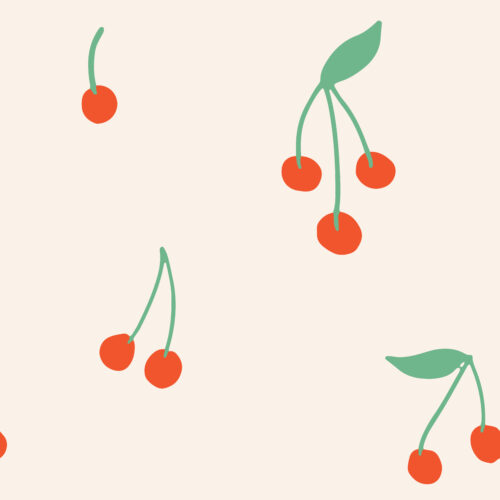 Indy Bloom Designs - Cherries In Cream 01