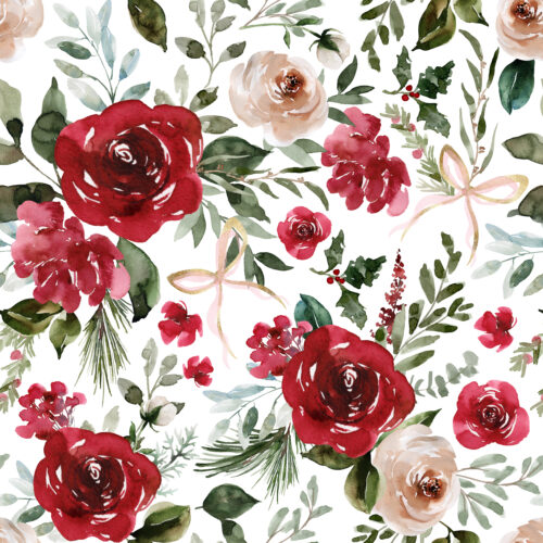 Hip Kid Design - Christmas Bloom Floral