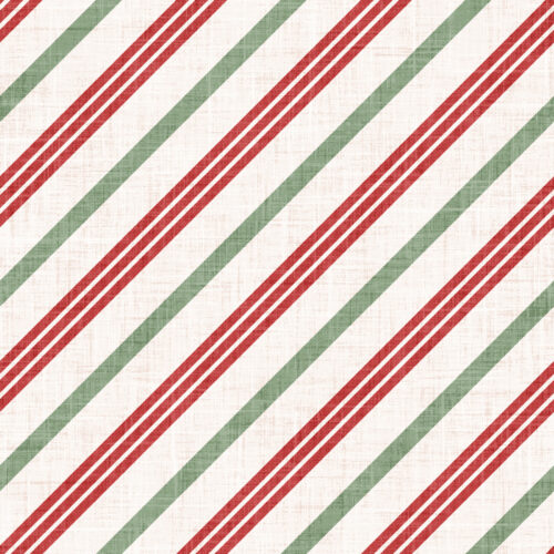 Krystal Winn - Christmas Cookie Candy Cane Stripe Multi