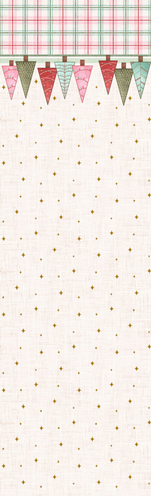 Krystal Winn - Christmas Cookie Horizonal Tree Border