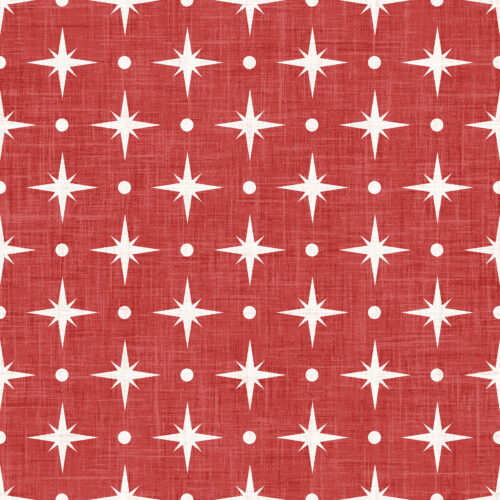 Krystal Winn - Christmas Cookie Starburst Red