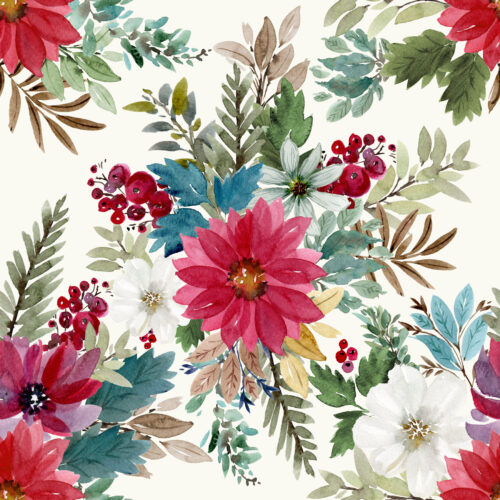 Hip Kid Design - Christmas Flowers