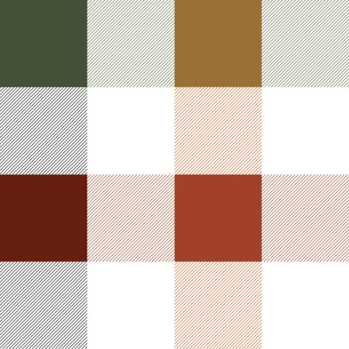 Indy Bloom Designs - Christmas Gingham 6x6 01 01