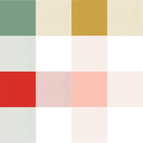 Indy Bloom Designs - Christmas Rainbow Gingham