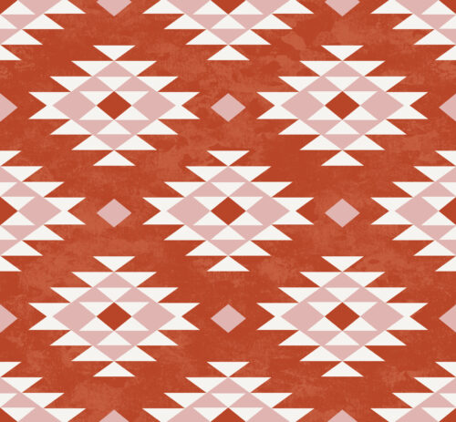 Krystal Winn - Christmas Y'all Aztec Red